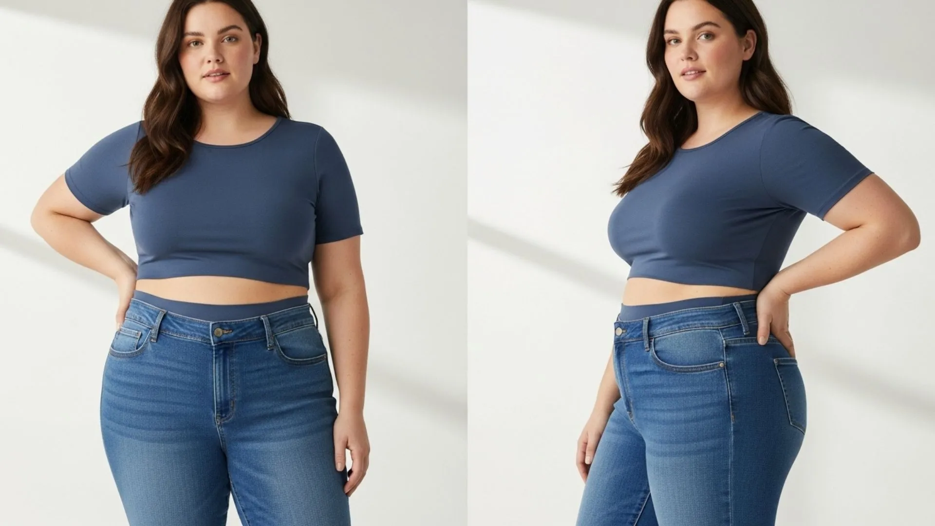 Practical plus size jeans for body confidence and style